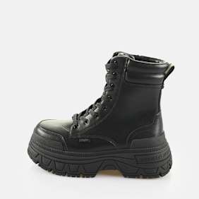 Buffalo Fusion Lace Up MID noir
