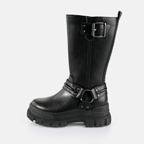Buffalo Aspha Biker Boot HI noir