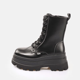 Buffalo Jupiter Lace Up MID schwarz