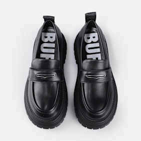 Buffalo Lennox Loafer negro