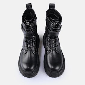 Buffalo Lennox Lace Up MID noir