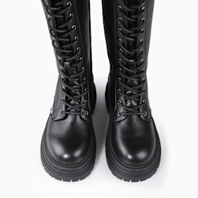 Buffalo Lennox Lace Up HI nero