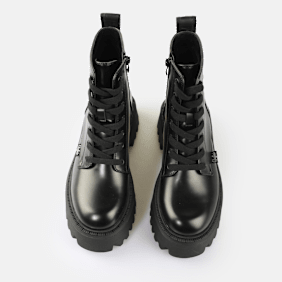 Buffalo Aspen Lace Up BS schwarz