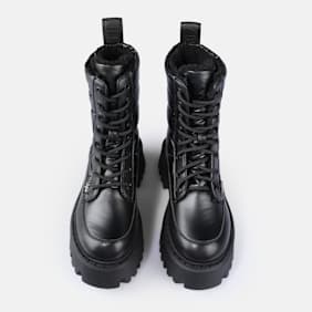 Buffalo Aspen Lace Up Quilt noir