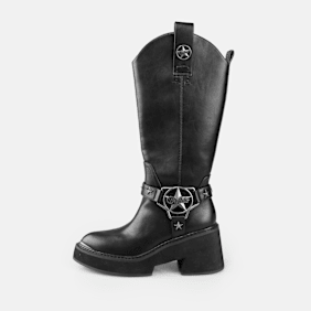 Buffalo Bull Star Biker HI noir