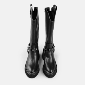 Buffalo Bull Star Biker HI noir
