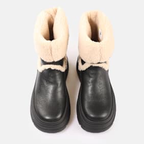 Buffalo Olympia Fold Boot Warm negro