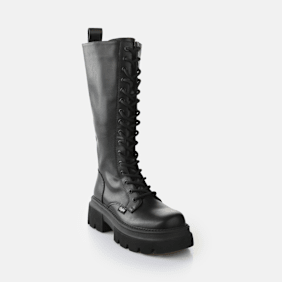 Buffalo Mave Lace Up HI schwarz