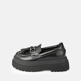 Buffalo Pluto Loafer noir