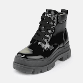 Buffalo Aspha Lace Up MID noir