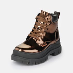Buffalo Aspha Lace Up MID doré