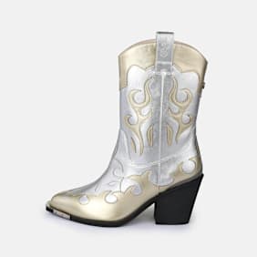 Buffalo West Bootie MID argent