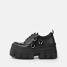 Buffalo Gospher Lace Up Punk BS nero