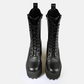 Buffalo Killah Lace Up HI Chain noir