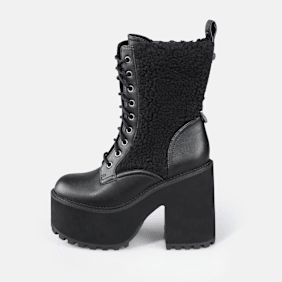 Buffalo Killah Lace Up HI Warm noir