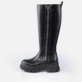 Buffalo Aspha Boot HI Zip noir