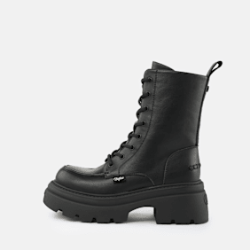 Buffalo Zaven Lace Up Mid noir