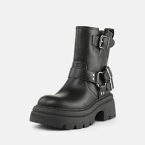 Buffalo Zaven Bootie Biker Schwarz