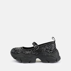 Buffalo Binary Ballerina Glam negro