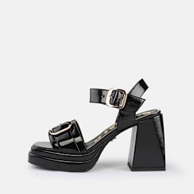 Buffalo Cally Sandal schwarz