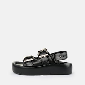 Buffalo Evelyn Sandal noir