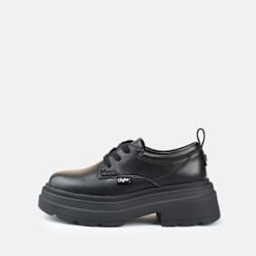 Buffalo Mars Lace Up Low noir