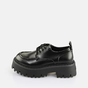 Buffalo Aspen Lace Up Low schwarz
