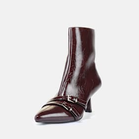 Buffalo Willow Ankle Bootie Buckle rojo