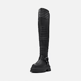 Buffalo Dione Overknee negro