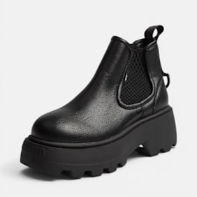 Buffalo PHANTOM CHELSEA LO - VEGAN NAPPA Nero