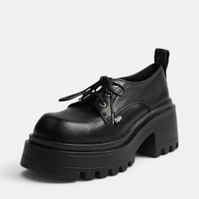 Buffalo LIVE LACE-UP LO - VEGAN NAPPA negro