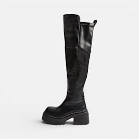 Buffalo Liv Overknee noir