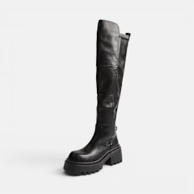Buffalo Liv Overknee noir