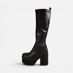 Buffalo KILLAH STRETCH HI - VEGAN NAPPA black