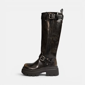 Buffalo MAVE BELT HI - VEGAN NAPPA brown