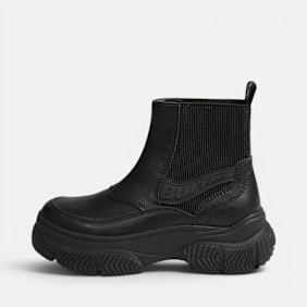 Buffalo DOOZER CHELSEA - VEGAN NAPPA Nero