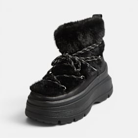 Buffalo Olympia Fur Boot negro