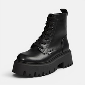 Buffalo Aspen Lace Up MID black