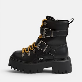 Buffalo ASPEN HIKE MID - VEGAN NAPPA black
