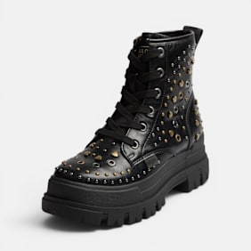 Buffalo ASPHA RLD RIV - VEGAN NAPPA gold