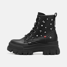 Buffalo ASPHA RLD PUNK - VEGAN NAPPA black