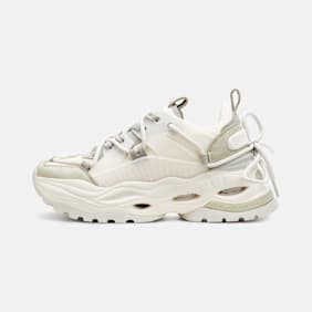 Buffalo TRIPLET LACE - VEGAN NUBUCK/NYLON beige