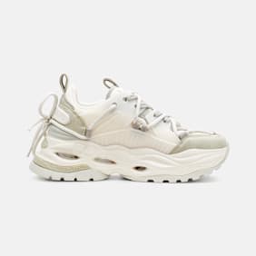 Buffalo TRIPLET LACE - VEGAN NUBUCK/NYLON beige