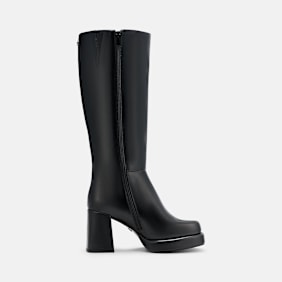 Buffalo AALIYAH BOOT HI - VEGAN NAPPA nero