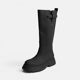 Buffalo LENNOX RAIN HI - VEGAN RUBBER schwarz