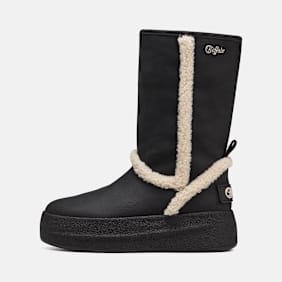 Buffalo JUKA FOLD BOOT WARM - VEGAN NAPPA noir
