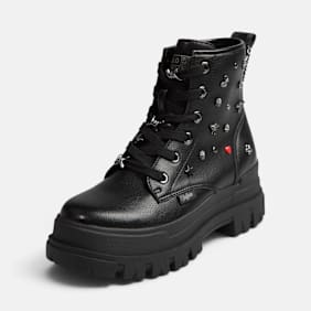 Buffalo ASPHA RLD PUNK BS - VEGAN NAPPA negro