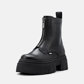Buffalo ZARTO FRONT ZIP MID - VEGAN NAPPA black