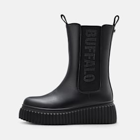 Buffalo ZAFIR CHELSEA HI WARM - VEGAN NAPPA noir