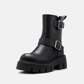 Buffalo ZELIA BIKER MID - VEGAN NAPPA Nero